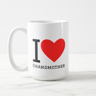 Mug J'aime grand-mère