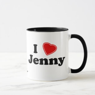 Mug J'aime Jenny