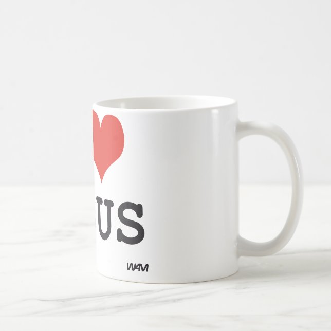 Mug J'aime Jésus (Droite)