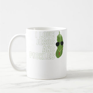 Mug J'aime Jésus Et Les Pickles Chrétiens Garçons Fill
