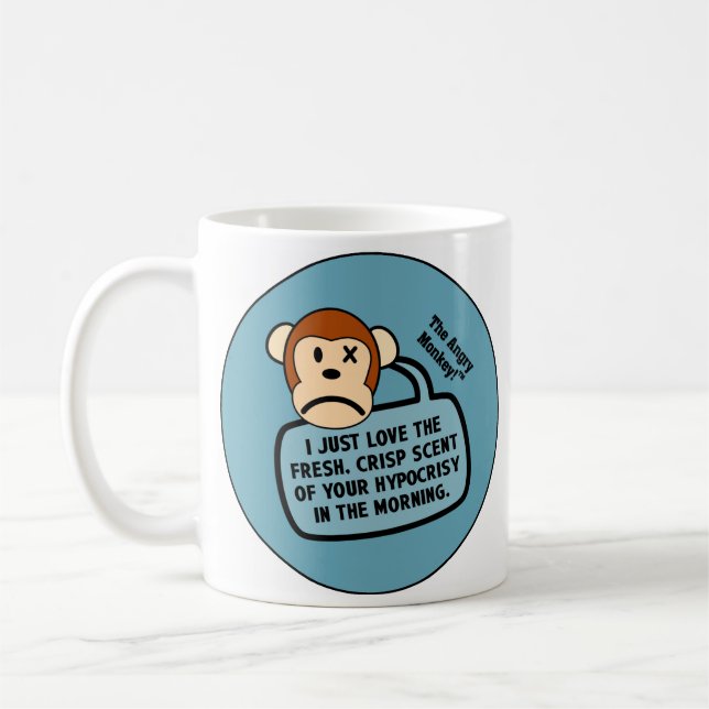 Mug J'aime juste le parfum frais de votre hypocrisie (Gauche)