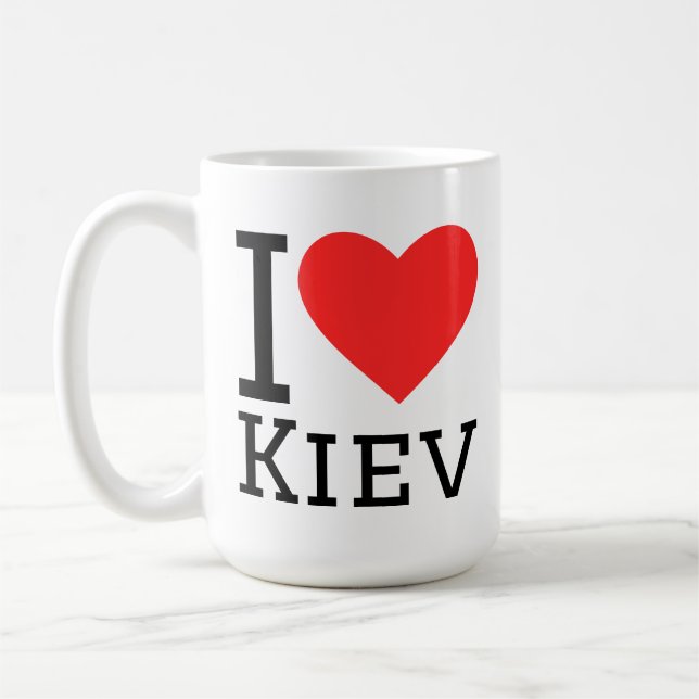 Mug J'aime Kiev (Gauche)