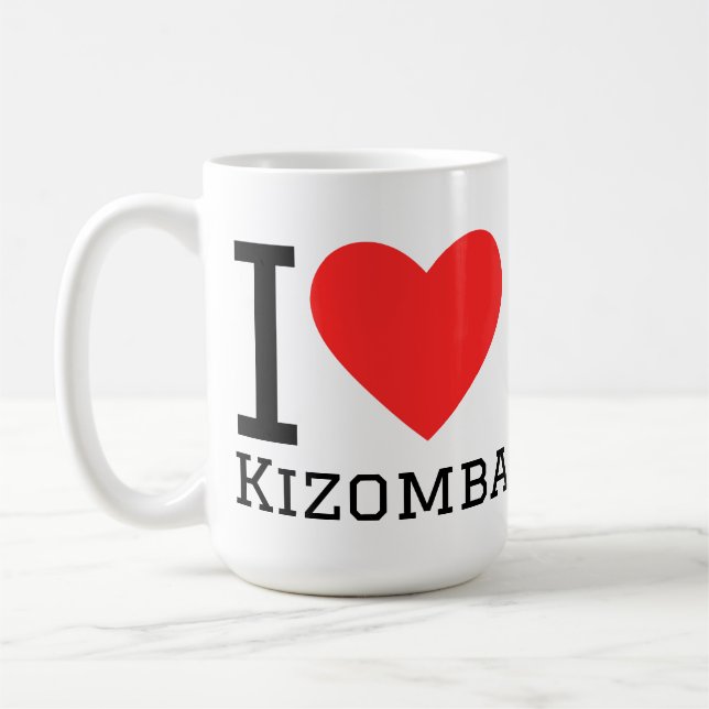 Mug J'aime kizomba (Gauche)