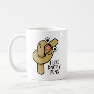 Mug J'Aime Knotty Puns Funky Rope Pun