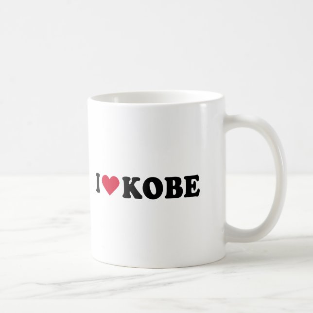 MUG J'AIME KOBE (Droite)