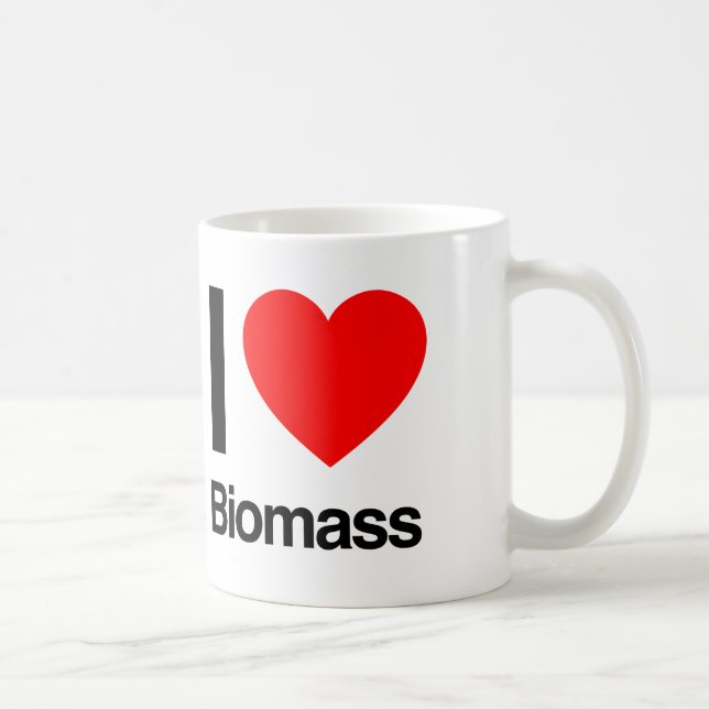 Mug j'aime la biomasse (Droite)