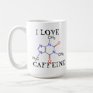 Mug J'aime la caféine