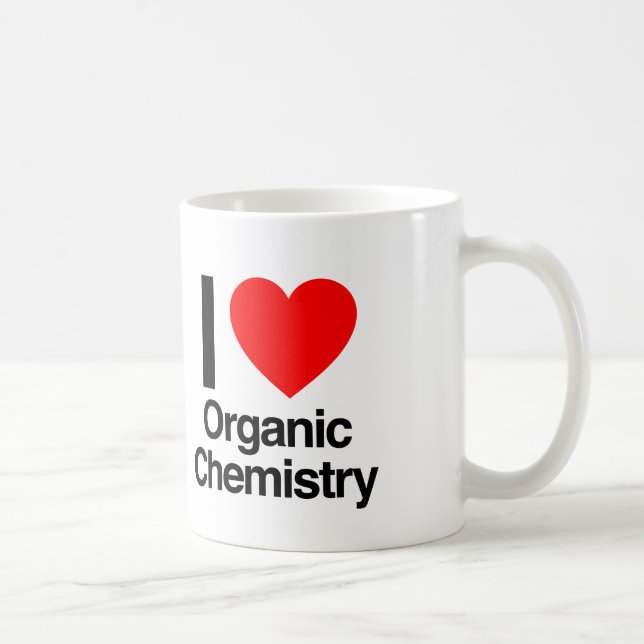 Mug j'aime la chimie organique (Droite)