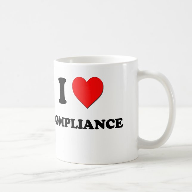 Mug J'aime la conformité (Droite)