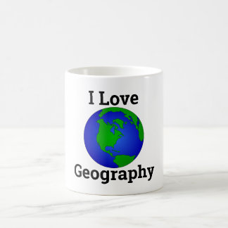 Mug J'aime la géographie