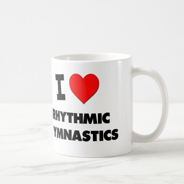 Mug J'aime la gymnastique rythmique (Droite)