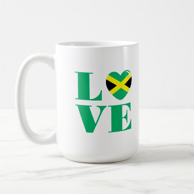 Mug J'aime la Jamaïque (Gauche)