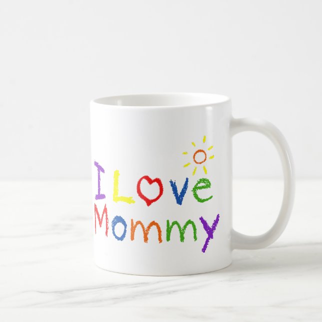 Mug J'aime la maman (Droite)