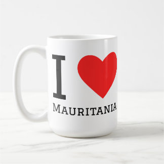 Mug J'aime la Mauritanie