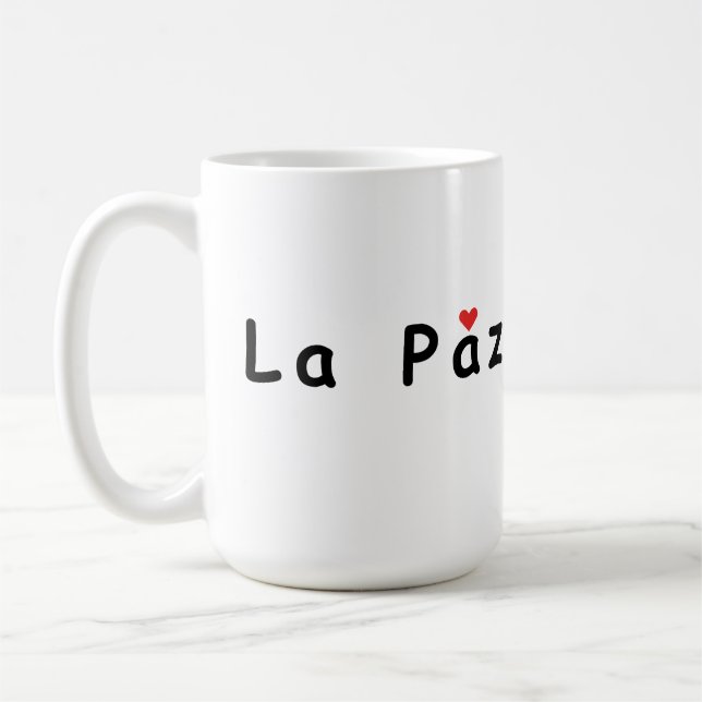 Mug J'aime La Paz (Gauche)