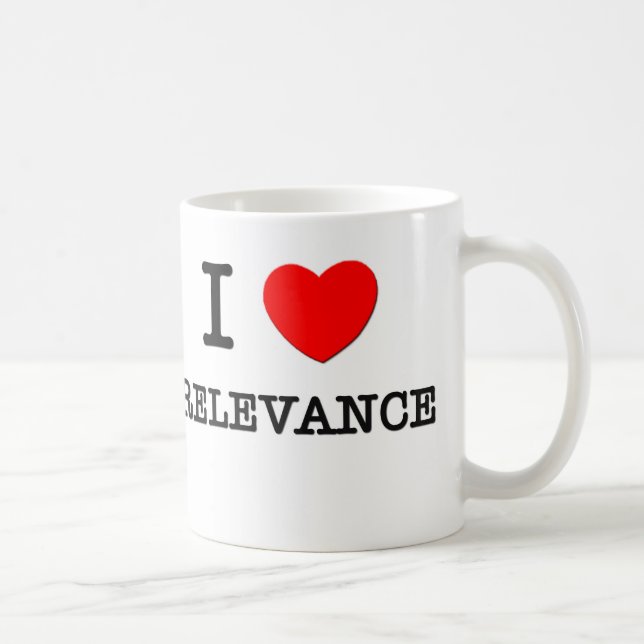 Mug J'aime la pertinence (Droite)