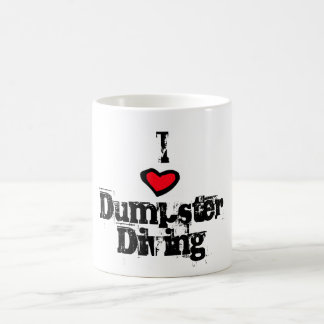 Mug J'aime la plongée de décharge