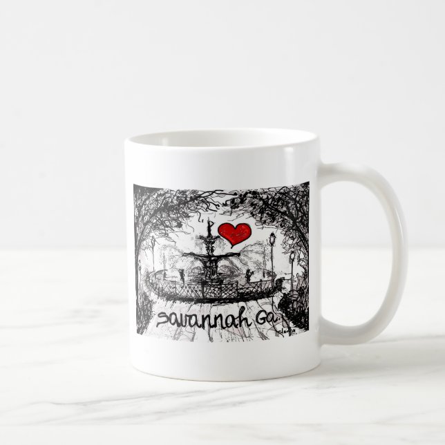 Mug J'aime la savane GA (Droite)