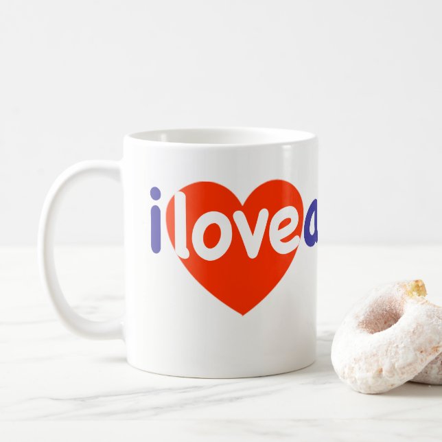 Mug J'aime l'Amérique (Avec donut)