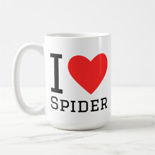 Mug J'aime l'araignée