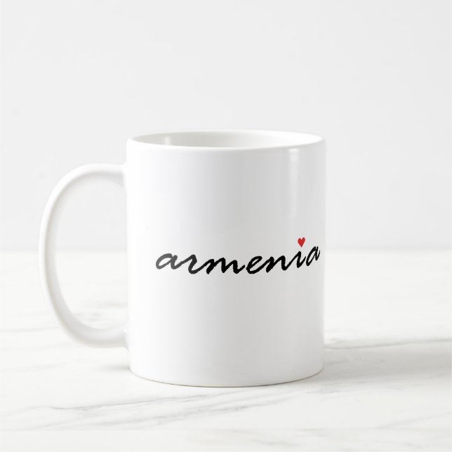 Mug J'aime l'Arménie (Gauche)