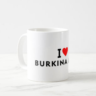 Mug J'aime le Burkina Faso
