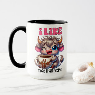 Mug J'aime le café plus que les gens 