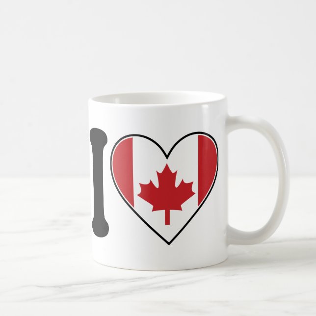 Mug J'aime le Canada (Droite)