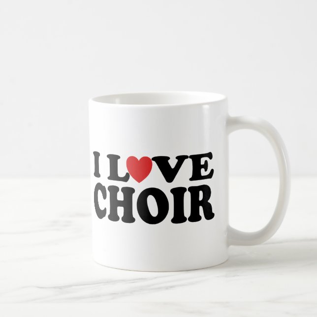 Mug J'aime le choeur (Droite)