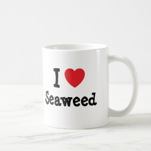 Mug J'aime le coeur des algues
