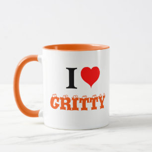 Mug J'aime le coeur Gritty