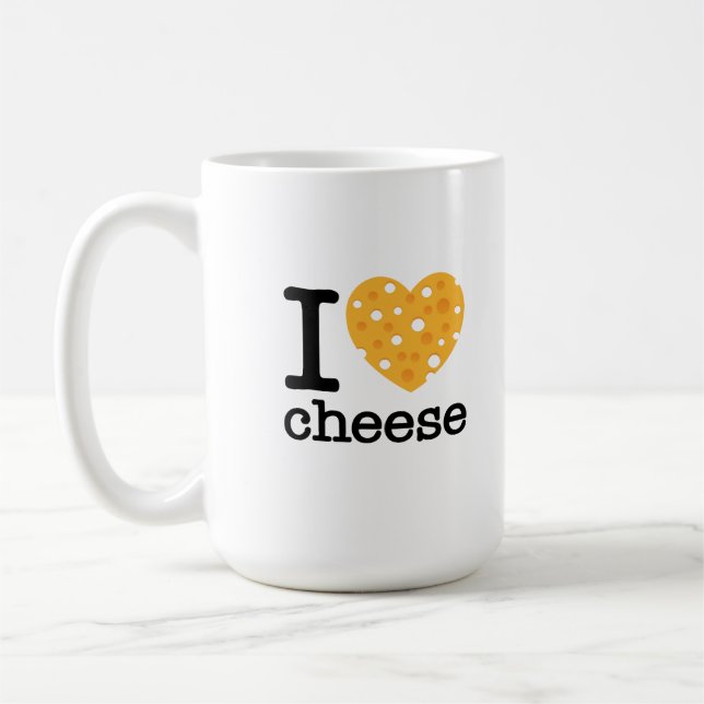 Mug J'aime le fromage (Gauche)