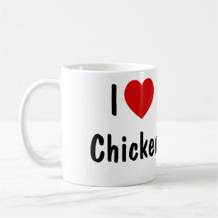 Mug J'aime le poulet