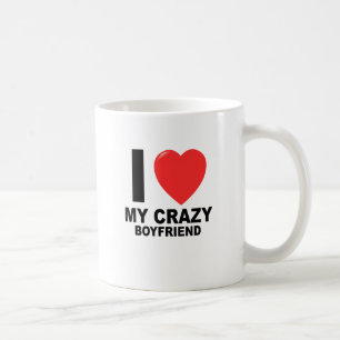 Mug J'AIME le T-Shirts.png de mes femmes FOLLES d'ami