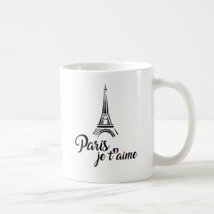 Mug J'aime le t'aime de Paris Je