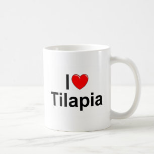 Mug J'aime le Tilapia (de coeur)