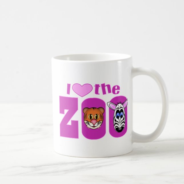 Mug J'aime le zoo (Droite)