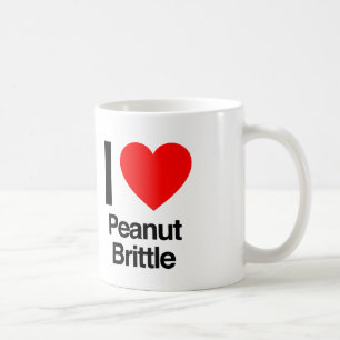 Mug j'aime les arachides cassantes
