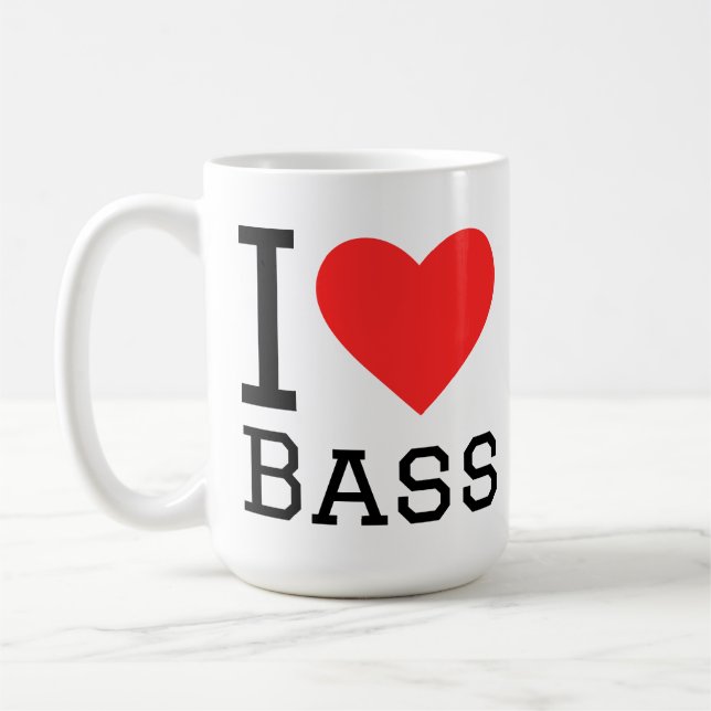 Mug J'aime les basses (Gauche)