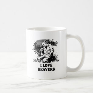 Mug J'aime les castors
