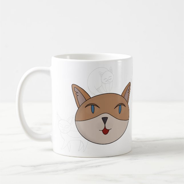 Mug J'aime les chats (Gauche)