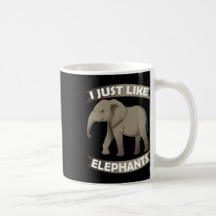 Mug J'Aime Les Éléphants Zoo Cirque Elephant Conserva