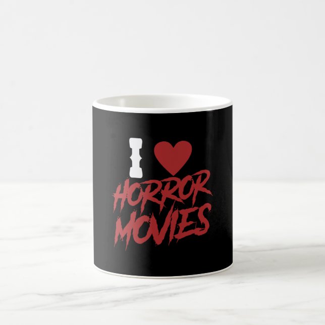 Mug J'aime les films d'horreur (Centre)