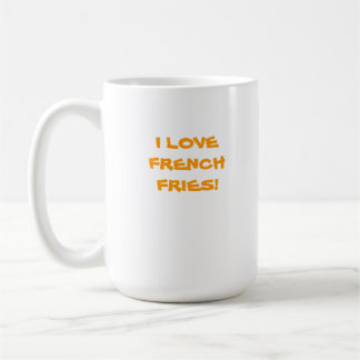 MUG J'AIME LES FRITES FRANÇAISES