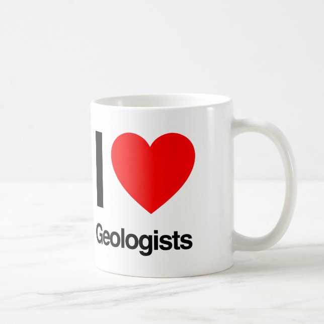 Mug j'aime les géologues (Droite)