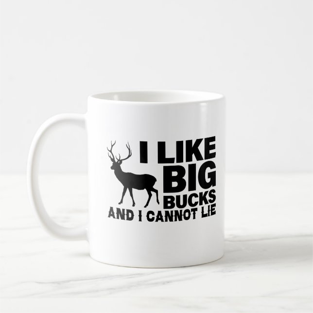 Mug J'aime les gros dollars et je ne peux pas mentir R (Gauche)