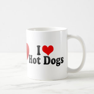 Mug J'aime les hot-dogs