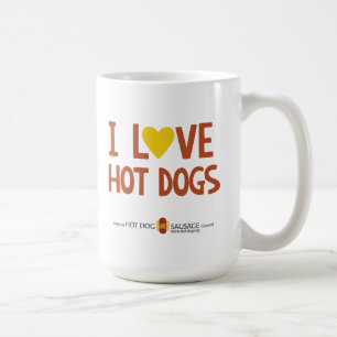 Mug J'aime les hot-dogs 4