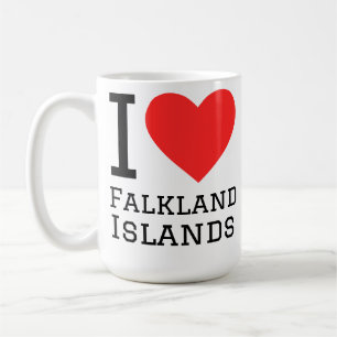 Mug J'aime les îles Falkland