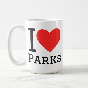 Mug J'aime les parcs